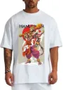 Cyberpunk Hanuman Graphic T-Shirt