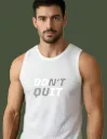 Men’s "DO IT" Motivational Gym Tank Top – "Don't Quit" Graphic Workout Stringer – High-Performance Breathable Mesh Training Vest