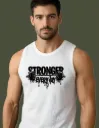 STRONGER EVERY DAY – Men’s Athletic Mesh Performance Tank Top